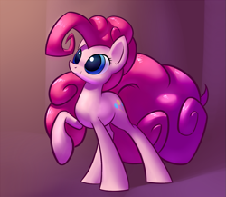 Size: 1039x900 | Tagged: safe, artist:underpable, derpibooru import, pinkie pie, earth pony, pony, cute, diapinkes, female, mare, solo