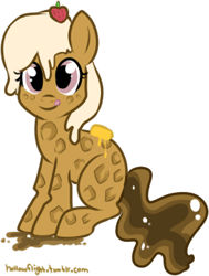 Size: 274x362 | Tagged: safe, artist:lulubell, derpibooru import, food pony, original species, pancakes, ponified, simple background, transparent background, waffle