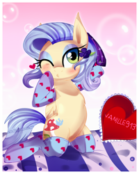 Size: 1600x2000 | Tagged: safe, artist:spookyle, oc, oc only, oc:fayette, pegasus, pony, clothes, pillow, socks, solo