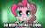 Size: 534x342 | Tagged: safe, artist:maren, derpibooru import, pinkie pie, earth pony, pony, das beer boot, glass, impact font, reaction image, smiling, solo, text