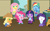 Size: 4800x3000 | Tagged: safe, artist:beavernator, derpibooru import, applejack, fluttershy, pinkie pie, rainbow dash, rarity, twilight sparkle, anthro, pony, equestria girls, age regression, babity, baby, baby dash, baby pie, baby pony, babyjack, babylight sparkle, babyshy, beavernator is trying to murder us, bipedal, clothes, cute, dashabetes, diapinkes, equestria babies, equestria girls outfit, equestria girls ponified, foal, jackabetes, mane six, ponified, raribetes, shyabetes, skirt, twiabetes