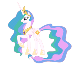 Size: 797x687 | Tagged: safe, artist:n238900, part of a set, princess celestia, princess luna, alicorn, pony, accessory swap, animated, body swap, bucket, character to character, clothes, clothes swap, costume, cutie mark swap, disguise, hair dye, hair styling, levitation, magic, makeup, paint, paintbrush, painting characters, palette swap, pony to pony, recolor, role reversal, shrinking, simple background, solo, telekinesis, this explains everything, transformation, vector, white background