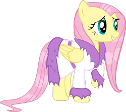 Size: 2250x2000 | Tagged: safe, artist:bluetech, fluttershy, pegasus, pony, hurricane fluttershy, .svg available, clothes, inkscape, robe, simple background, smiling, solo, transparent background, vector, wet, wet mane, wet tail