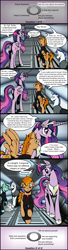 Size: 1500x5554 | Tagged: safe, artist:silfoe, derpibooru import, twilight sparkle, twilight sparkle (alicorn), oc, alicorn, pony, female, magic effect, mare, mass effect, parody, tumblr