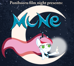 Size: 1000x900 | Tagged: safe, oc, oc only, oc:flicker, mune: guardian of the moon, ponibooru film night