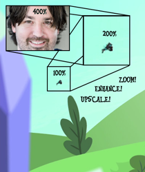 Size: 380x452 | Tagged: safe, screencap, thorax, changeling, the crystalling, exploitable meme, m.a. larson, meme, thanks m.a. larson, zoom enhance upscale