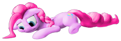 Size: 1739x595 | Tagged: safe, artist:nadnerbd, derpibooru import, pinkie pie, earth pony, pony, female, mare, prone, solo