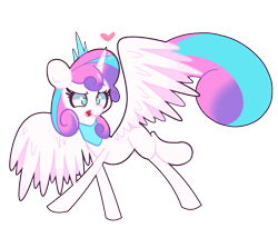 Size: 2200x1800 | Tagged: safe, artist:turtlefarminguy, princess flurry heart, older, simple background, solo, transparent background