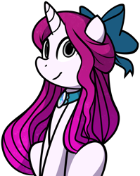 Size: 1793x2256 | Tagged: safe, artist:furrgroup, oc, oc only, oc:princess adelaide, crystal pony, pony, unicorn, crystal unicorn, cute, necklace, solo