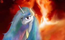 Size: 1631x996 | Tagged: safe, artist:greyscaleart, derpibooru import, princess celestia, alicorn, pony, princess, solo, sun