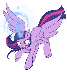 Size: 600x641 | Tagged: safe, artist:lulubell, derpibooru import, twilight sparkle, twilight sparkle (alicorn), alicorn, pony, angry, crying, magic, simple background, solo, transparent background