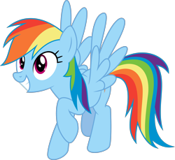 Size: 5000x4588 | Tagged: safe, artist:aethon056, rainbow dash, pegasus, pony, do princesses dream of magic sheep, absurd resolution, female, mare, simple background, solo, spread wings, transparent background, vector, wings