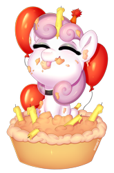 Size: 1269x1925 | Tagged: safe, artist:meowcephei, oc, oc only, pony, food, pie, solo