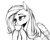 Size: 1160x936 | Tagged: safe, artist:madhotaru, fluttershy, pegasus, pony, drinking, monochrome, sketch, solo, tea