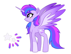 Size: 2317x1755 | Tagged: safe, artist:koloredkat, derpibooru import, oc, oc only, oc:astral, alicorn, pony, alicorn oc, eye scar, female, magical lesbian spawn, mare, offspring, parent:rainbow dash, parent:twilight sparkle, parents:twidash, reference sheet, scar, simple background, solo, story included, transparent background