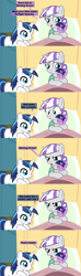 Size: 1120x3780 | Tagged: safe, artist:beavernator, shining armor, twilight sparkle, twilight velvet, pony, unicorn, baby, baby pony, babylight sparkle, bed, comic, filly, foal, hospital, younger