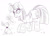 Size: 1400x1000 | Tagged: safe, artist:ziemniax, derpibooru import, twilight sparkle, twilight sparkle (alicorn), alicorn, parasprite, clothes, flower, grass, rock, sketch, socks, solo, striped socks