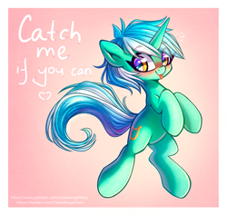 Size: 1055x1000 | Tagged: safe, artist:chaosangeldesu, derpibooru import, lyra heartstrings, pony, unicorn, abstract background, blushing, bronybait, cute, lyrabetes, patreon link, solo, tongue out