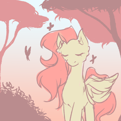 Size: 3000x3000 | Tagged: safe, artist:matraki, derpibooru import, fluttershy, pegasus, pony, cute, solo