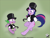 Size: 4000x3000 | Tagged: safe, artist:joey darkmeat, artist:wodahseht, spike, twilight sparkle, dragon, semi-anthro, clothes, hat, tap dancing, top hat, tuxedo