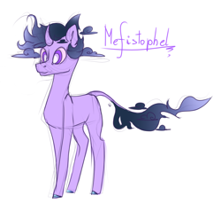 Size: 2208x2024 | Tagged: safe, artist:plushielover, derpibooru import, oc, oc only, oc:mefistophel, pony, unicorn, solo