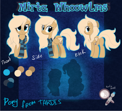 Size: 1100x1000 | Tagged: safe, artist:mirtash, oc, oc only, oc:mirta whoowlms, pegasus, pony, rcf community, reference sheet, solo