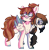 Size: 946x968 | Tagged: safe, artist:bubble-trouble-owo, derpibooru import, oc, oc:bubbles, pegasus, pony, female, mare, multiple heads, simple background, solo, transparent background, two heads