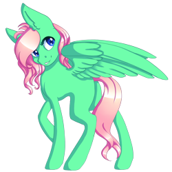 Size: 1000x1000 | Tagged: safe, artist:silentwulv, oc, oc only, oc:pending storm, pegasus, pony, commission, cute, solo