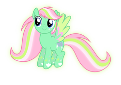 Size: 3771x2655 | Tagged: safe, artist:xebck, oc, oc only, oc:pending storm, pegasus, pony, commission, rainbow power, rainbow power-ified, simple background, solo, transparent background, vector