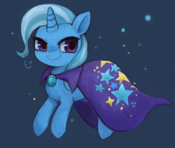 Size: 848x718 | Tagged: safe, artist:kei05, trixie, pony, unicorn, female, mare, simple background, smiling, smug, solo