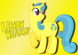 Size: 2024x1432 | Tagged: safe, artist:cyber-murph, lemon hearts, amending fences, cute, lemonbetes, smiling, solo