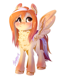 Size: 684x875 | Tagged: safe, artist:locksto, oc, oc only, chest fluff, solo, unshorn fetlocks