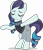 Size: 4000x4619 | Tagged: safe, artist:xebck, coloratura, the mane attraction, absurd resolution, bipedal, clothes, cute, dress, eyes closed, rara, rarabetes, rearing, simple background, solo, transparent background, vector