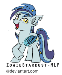 Size: 1024x1239 | Tagged: safe, artist:zowiestardust-mlp, oc, oc only, oc:star struck, bat pony, pony, solo