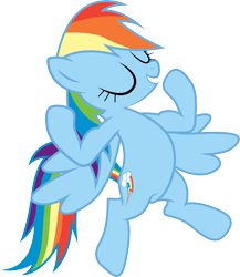 Size: 7024x8096 | Tagged: safe, artist:the-mad-shipwright, rainbow dash, pegasus, pony, the ticket master, absurd resolution, muscles, simple background, solo, transparent background, vector