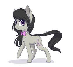 Size: 2300x2100 | Tagged: safe, artist:silbersternenlicht, octavia melody, earth pony, pony, simple background, solo, white background