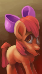 Size: 576x1024 | Tagged: safe, artist:verulence, apple bloom, meme, rosek bloom, solo