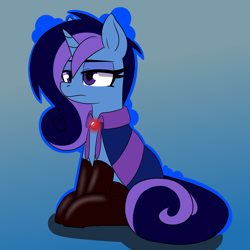 Size: 5080x5080 | Tagged: safe, artist:niggerdrawfag, oc, oc:aurora shine (loe), pony, clothes, commission, socks, solo