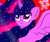 Size: 1200x1000 | Tagged: safe, artist:katya, derpibooru import, twilight sparkle, twilight sparkle (alicorn), alicorn, ethereal mane, solo, sparkles