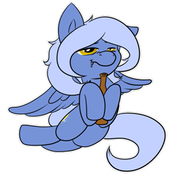 Size: 693x693 | Tagged: safe, artist:teabucket, derpibooru exclusive, oc, oc:wind shear, pegasus, pony, alcohol, beer, drunk, female, simple background, transparent background