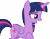 Size: 6890x5402 | Tagged: safe, artist:andoanimalia, derpibooru import, twilight sparkle, twilight sparkle (alicorn), alicorn, pony, the last problem, absurd resolution, cutie mark, female, lidded eyes, mare, open mouth, raised hoof, simple background, solo, talking, tongue out, transparent background, vector