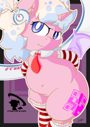 Size: 2480x3508 | Tagged: safe, artist:patoriotto, oc, oc:preopera, pony, unicorn, bat wings, chubby, wings