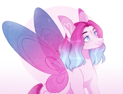 Size: 1329x1017 | Tagged: safe, artist:sararini, derpibooru import, oc, original species, pony, fairy, fairy pony, fairy wings, fairyized, female, mare, solo, wings