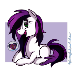 Size: 3841x4049 | Tagged: safe, artist:applerougi, derpibooru import, oc, oc only, earth pony, pony, female, mare, prone, simple background, solo, transparent background