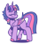 Size: 576x660 | Tagged: safe, artist:twic0rd, derpibooru import, twilight sparkle, twilight sparkle (alicorn), alicorn, pony, colored hooves, colored wings, cute, eyebrows visible through hair, female, gradient wings, looking at you, mare, no pupils, one eye closed, simple background, solo, transparent background, twiabetes, wings, wink