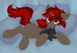 Size: 1280x877 | Tagged: safe, artist:hioshiru, derpibooru import, oc, oc only, pony, unicorn, cute, male, pillow, plushie, solo, stallion