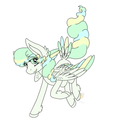 Size: 1145x1228 | Tagged: safe, artist:midnightfire1222, derpibooru import, vapor trail, pegasus, pony, simple background, solo, transparent background