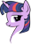 Size: 601x857 | Tagged: safe, artist:cosmicwaltz, derpibooru import, part of a set, twilight sparkle, pony, bust, cute, female, lidded eyes, mare, portrait, profile, simple background, solo, transparent background, twiabetes