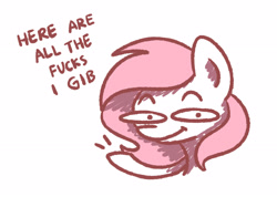 Size: 2546x1812 | Tagged: safe, artist:sugar morning, oc, oc only, oc:sugar morning, pony, bust, doodle, female, mare, meme, portrait, reaction image, simple background, sketch, solo, text, vulgar, weird, white background