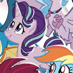 Size: 600x600 | Tagged: safe, derpibooru import, idw, starlight glimmer, pony, unicorn, spoiler:comic88, comic